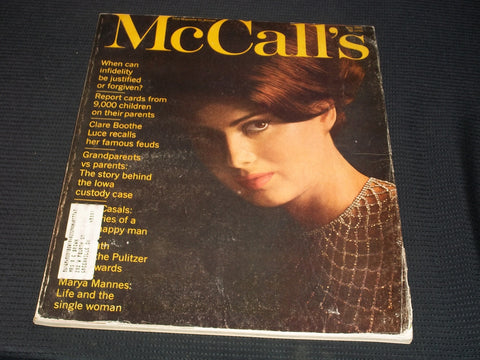 1966 MAY MCCALL'S MAGAZINE - NICE COLOR COVERS & ADS - E 1173