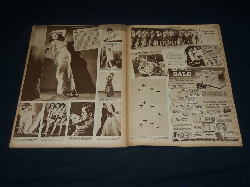 1942 OCT 18 PITTSBURGH PRESS SUNDAY ROTO SECTION - WE'RE SCRAPPERS TOO - NP 4501