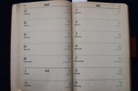 1927 BERGSTEIGER SKIFAHRER KALENDER - GERMAN TEXT - K 1504