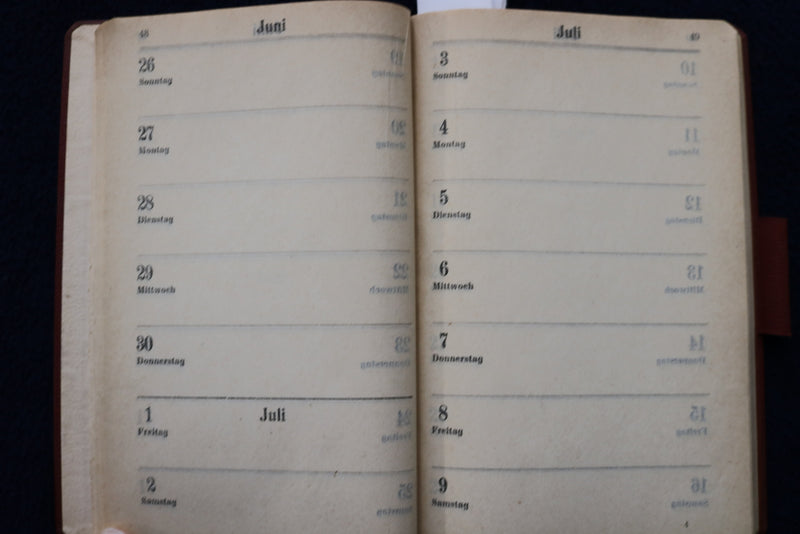 1927 BERGSTEIGER SKIFAHRER KALENDER - GERMAN TEXT - K 1504