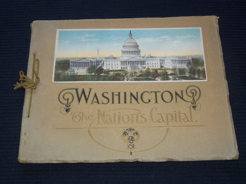 1900'S WASHNGTON THE NATIONS CAPITAL VIEW BOOK - GREAT PHOTOS - J 7295