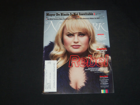 2013 SEPTEMBER 23 NEW YORK MAGAZINE - REBEL WILSON - SP 4013