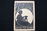 1925-1926 ROOSEVELT JUNIOR HS OUTLOOK MAGAZINE- GERMANTOWN, PA- LOT OF 7- K 2443
