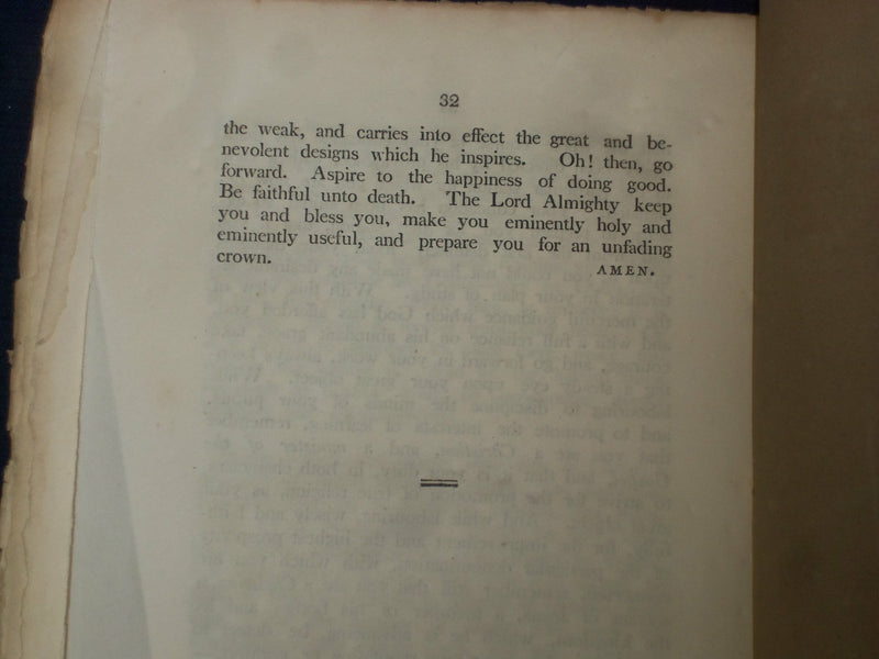 1821 DR. WOODS'S SERMON AT THE ORDINATION OF THE REV ALVA WOODS - J 4527