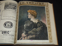 1908 JANUARY-JUNE LE THEATRE MAGAZINE BOUND VOLUME - 12 ISSUES - KD 2278B