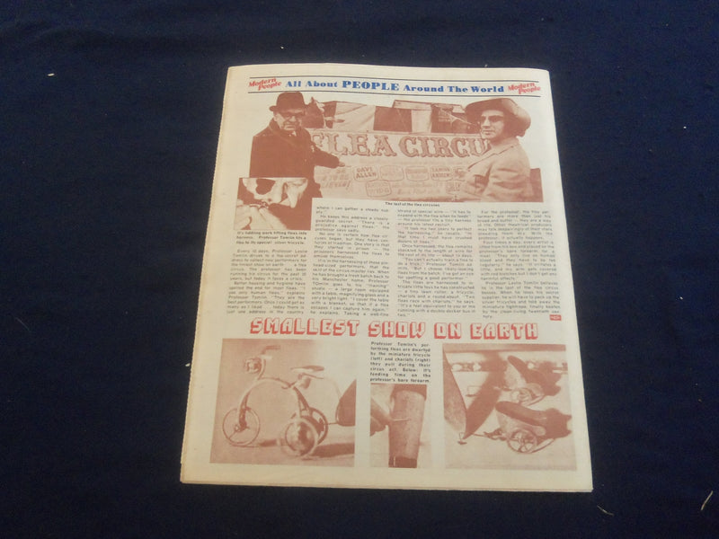 1973 FEBRUARY 18 MODERN PEOPLE NEWSPAPER - GEORGE PLIMPTON - NP 5672