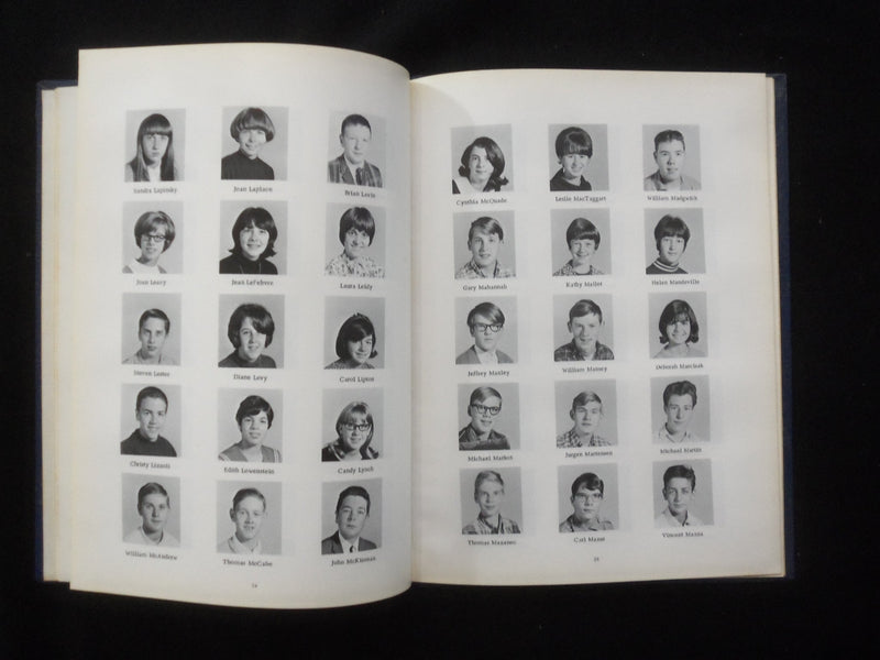 1967 LINCOLN LOG WESTWOOD JUNIOR HIGH SCHOOL YEARBOOK - WESTWOOD, NJ - YB 3190