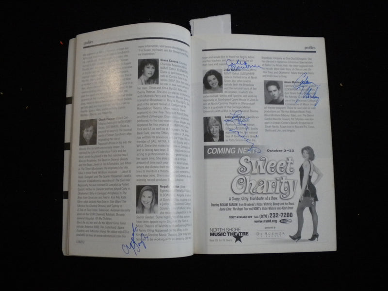 2000 A LITTLE NIGHT MUSIC PROGRAM - 14 SIGNATURES - J 8292