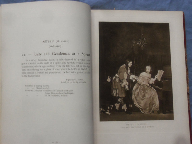 1900 SEDELMEYER GALLERY 100 PAINTINGS OLD MASTERS HARDCOVER CATALOGUE - KD 9360