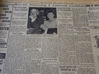 1940 JUNE 28 NEW YORK TIMES - REPUBLICANS NOMINATE WENDELL WILKIE - NT 5536
