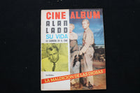 1964 MARCH CINE ALBUM MAGAZINE - ALAN LADD COVER - E 25341