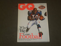 1999 SEPTEMBER GQ MAGAZINE - TERRELL DAVIS - WHY WE LOVE FOOTBALL - B 2665