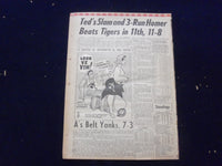 1958 JULY 30 BOSTON DAILY RECORD NEWSPAPER-IKE TO OFFER UN MTG IN AUGUST-NP 6368