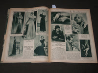 1933 OCTOBER 21 MID-WEEK PICTORIAL MAGAZINE SECTION - GRIDIRON SUPREMECY- J 3225