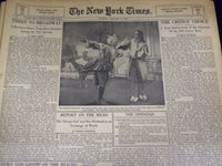 1946 NY TIMES SUNDAY DRAMA SECTIONS LOT OF 42 - ANNIE GET YOUR GUN - UP 8