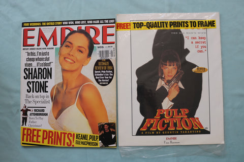 1995 JANUARY EMPIRE MAGAZINE - SHARON STONE COVER - E 19597