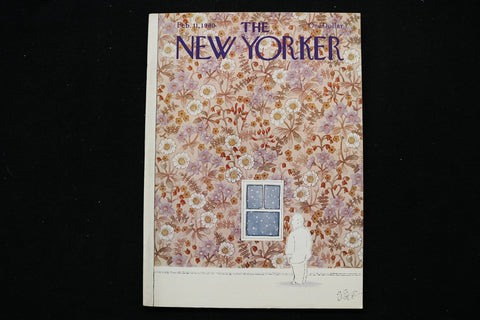 1980 FEBRUARY 11 NEW YORKER MAGAZINE - GREAT ILLUSTRATED COVER - NY 3013
