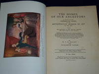 1937 THE HOMES OF OUR ANCESTORS BY HALSEY & TOWER BOOK - NICE ILLUS. - KD 3516