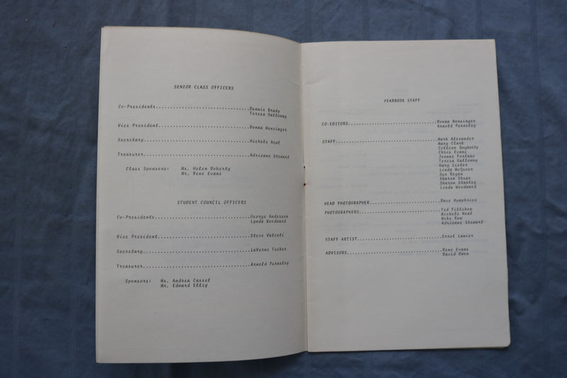 1979 JUNE 14 WILMINGTON HIGH SCHOOL COMMENCEMENT PROGRAM -WILMINGTON, DE - K 712