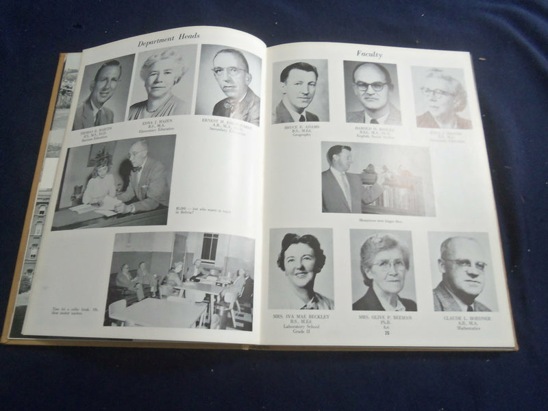 1958 ORBITER BLOOMSBURG STATE TEACHERS COLLEGE YEARBOOK- BLOOMSBURG, PA- YB 2654