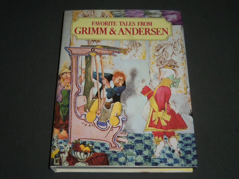 1984 FAVORITE TALES FROM GRIMM & ANDERSEN BOOK - JIRI TRNKA ILLUSTRATIONS- I 755