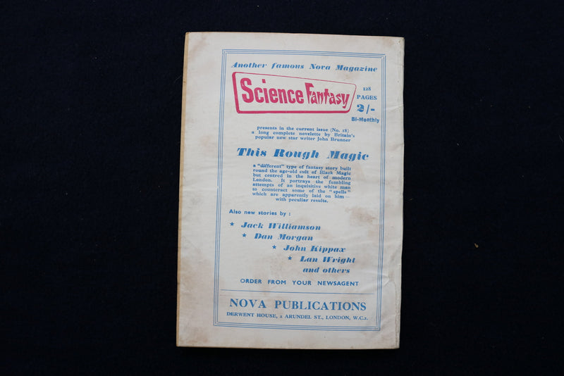 1956 JULY NEW WORLDS SOFTCOVER DIGEST MAGAZINE - VOLUME 17, NUMBER 49 - K 422