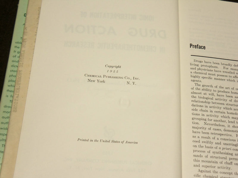 1955 IONIC INTERPRETATION OF DRUG ACTION IN CHEMOTHERAPEUTIC RESEARCH - KD 6061
