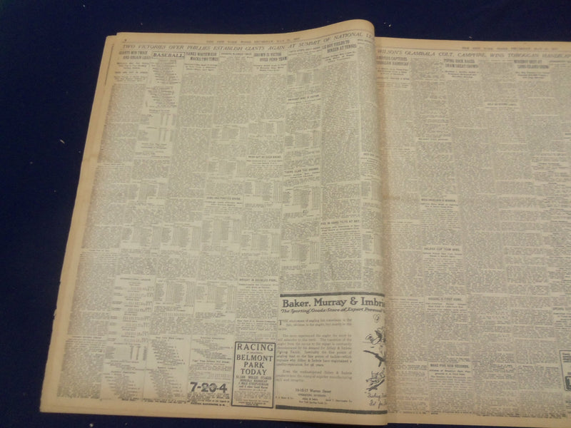 1917 MAY 31 NEW YORK TIMES - MUST FIGHT OUR CAUSE OF HUMAN LIBERTY - NT 9143