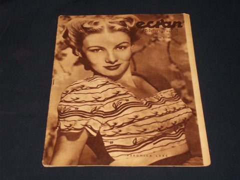 1944 SEPTEMBER 19 ECRAN SPANISH MAGAZINE - VERONICA LAKE COVER - E 26008