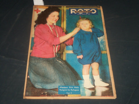 1945 MARCH 25 THE PITTSBURGH PRESS SUNDAY ROTO SECTION - ALIQUIPPA - NP 4460