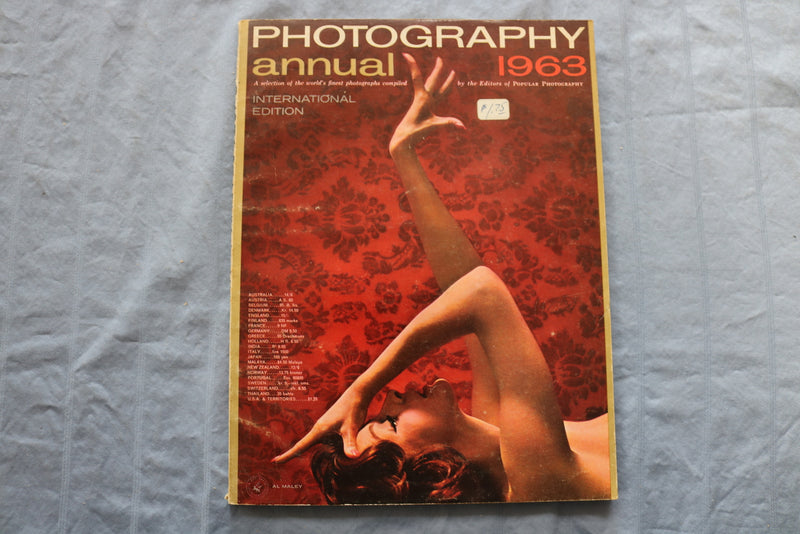 1963 PHOTOGRAPHY ANNUAL MAGAZINE - INTERNATIONAL EDITION - ST 5510U