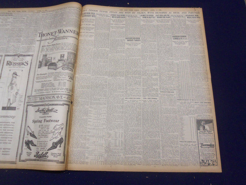 1920 APRIL 4 NEW YORK TIMES - SUE TO ANNUL PICKFORD DIVORSE - NT 8280