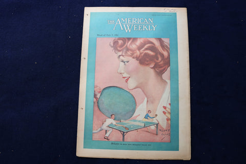1951 OCTOBER 7 AMERICAN WEEKLY MAGAZINE - 20-LOVE COVER - E 22679