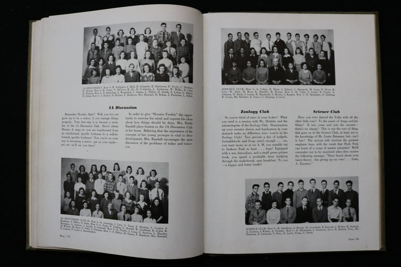 1944 THE AITCHPE HYDE PARK HIGH SCHOOL YEARBOOK - CHICAGO, ILLINOIS - YB 3504