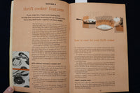 1955 HOTPOINT ELECTRIC RANGE MANUAL - SOFTCOVER - K 1559