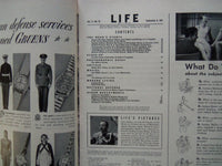 1941 SEPTEMBER 8 LIFE MAGAZINE - SMITH COLLEGE GIRL - L 251