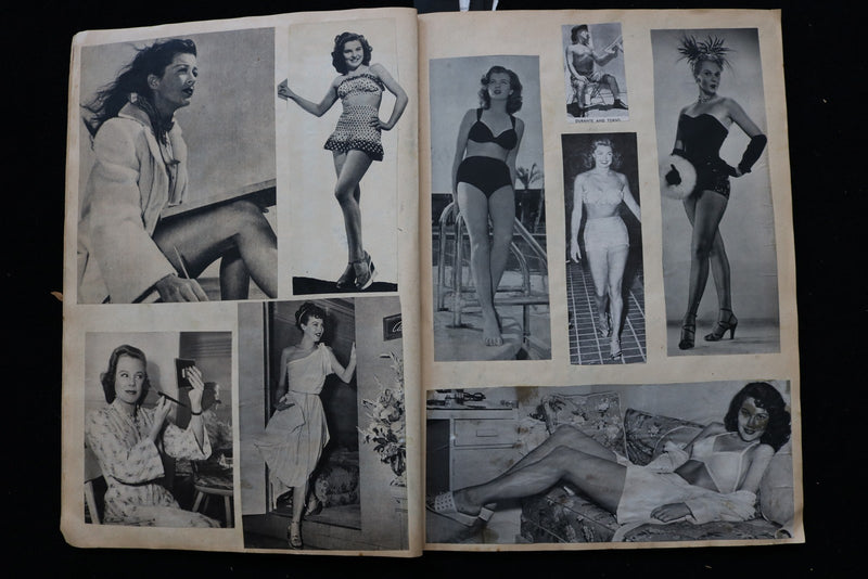 MOVIE STARS SCRAPBOOK - MANY PHOTOS - E 24961