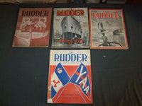 1932 THE RUDDER MAGAZINE - LOT OF 9 DIFFERENT ISSUES - O 3190