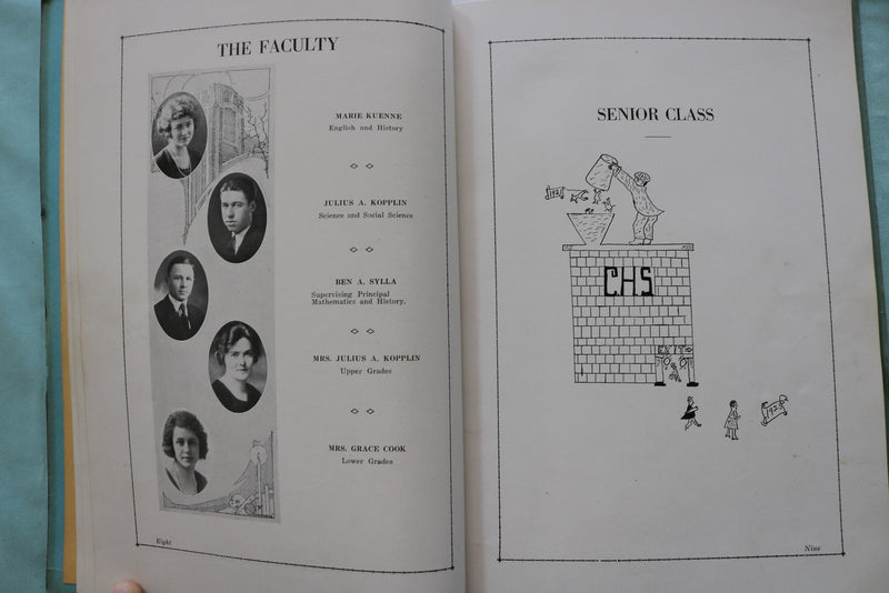 1925 THE RIPPLE CAMPBELLSPORT HIGH SCHOOL YEARBOOK - CAMPBELLSPORT, WI - K 3298