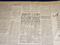 1919 DECEMBER 2 NEW YORK TIMES - LANSING ASKS FOR JENKINS RELEASE - NT 7944