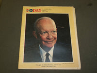 1969 APRIL 13 THE PHILADELPHIA INQUIRER NEWSPAPER - DWIGHT EISENHOWER - NP 3442