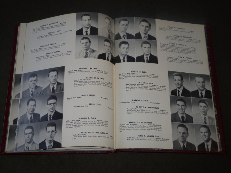1954 SCARLET LETTER RUTGERS UNIVERSITY YEARBOOK - NEW JERSEY - PHOTOS - YB 1400