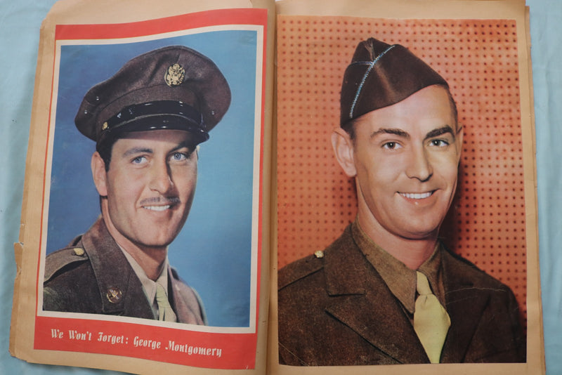 MOVIE STARS COLOR MAGAZINE PHOTOS SCRAPBOOK - FRANK SINATRA - E 26490