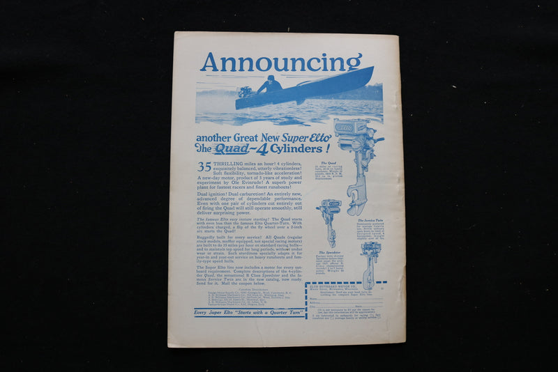 1928 FEBRUARY ROD AND GUN MAGAZINE - ILLUSTRATED WILDLIFE COVER - E 10216