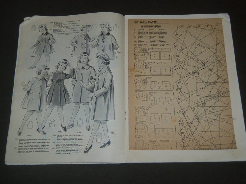 1960 WINTER CHIC PARFAIT FRENCH MAGAZINE - NICE ILLUSTRATIONS - J 2162