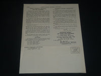 1966 OCTOBER QUEENS SYMPHONY ORCHESTRA NEWSLETTER - FOREST HILLS, NY - J 4293