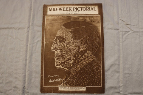 1918 DEC 19 MID-WEEK PICTORIAL MAGAZINE SECTION-PRESIDENT WILSON PROFILE-NP 9267