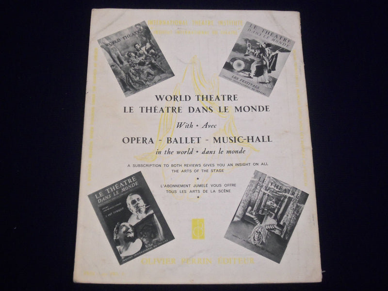 1953 OPERA BALLET MUSIC HALL BOOK - ENGLISH & FRENCH - GREAT PHOTOS - J 1776