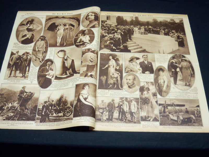 1922 JUNE 11 NEW YORK TIMES PICTURE SECTION - COLUMBIA UNIVERSITY - NT 8864