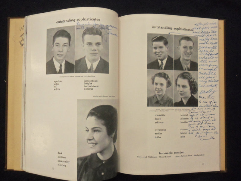1938 THE BITTER ROOT MISSOULA COUNTY HIGH SCHOOL YEARBOOK-MISSOULA, MO - YB 3326